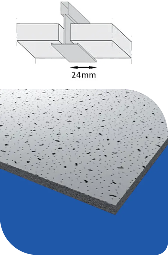 Gypexim Square Edge Mineral Fibre Board